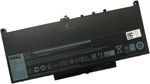 Dell Genuine Original J60J5 7.6V 55Wh 4-Cell Laptop Battery for Latitude E7270 & Latitude E7470