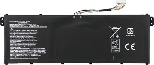 Acer AP18C8K replacement laptop battery 11.25V 50.29Wh with original model markings label