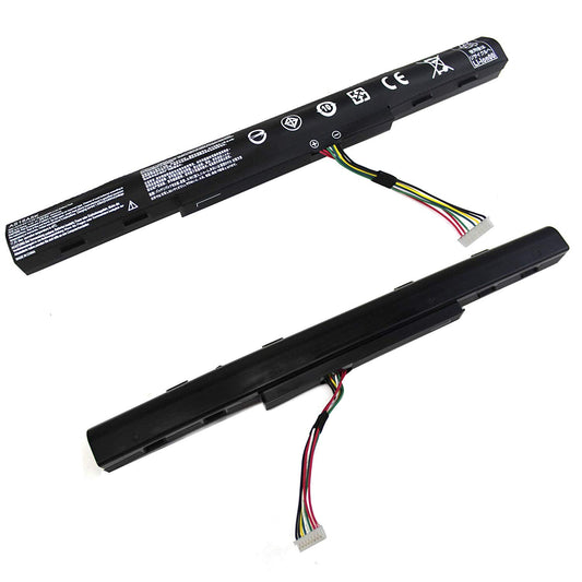 Acer AS16A5K replacement laptop battery 14.8V 41.4Wh showing cylindrical cell shape configuration and product labels
