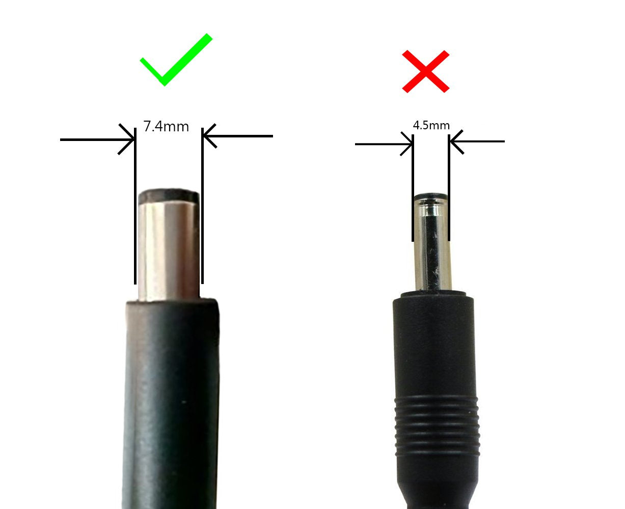 Compatiable 65W 19.5v 4.5mm Pin for Dell Laptop AC Adapter-Black (Part Code MGJN9)