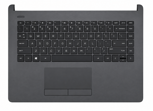 HP 14-BS 14-BW 14-BS092NIA Laptop Palmrest Top Case with Keyboard and Touchpad Compatible Replacement