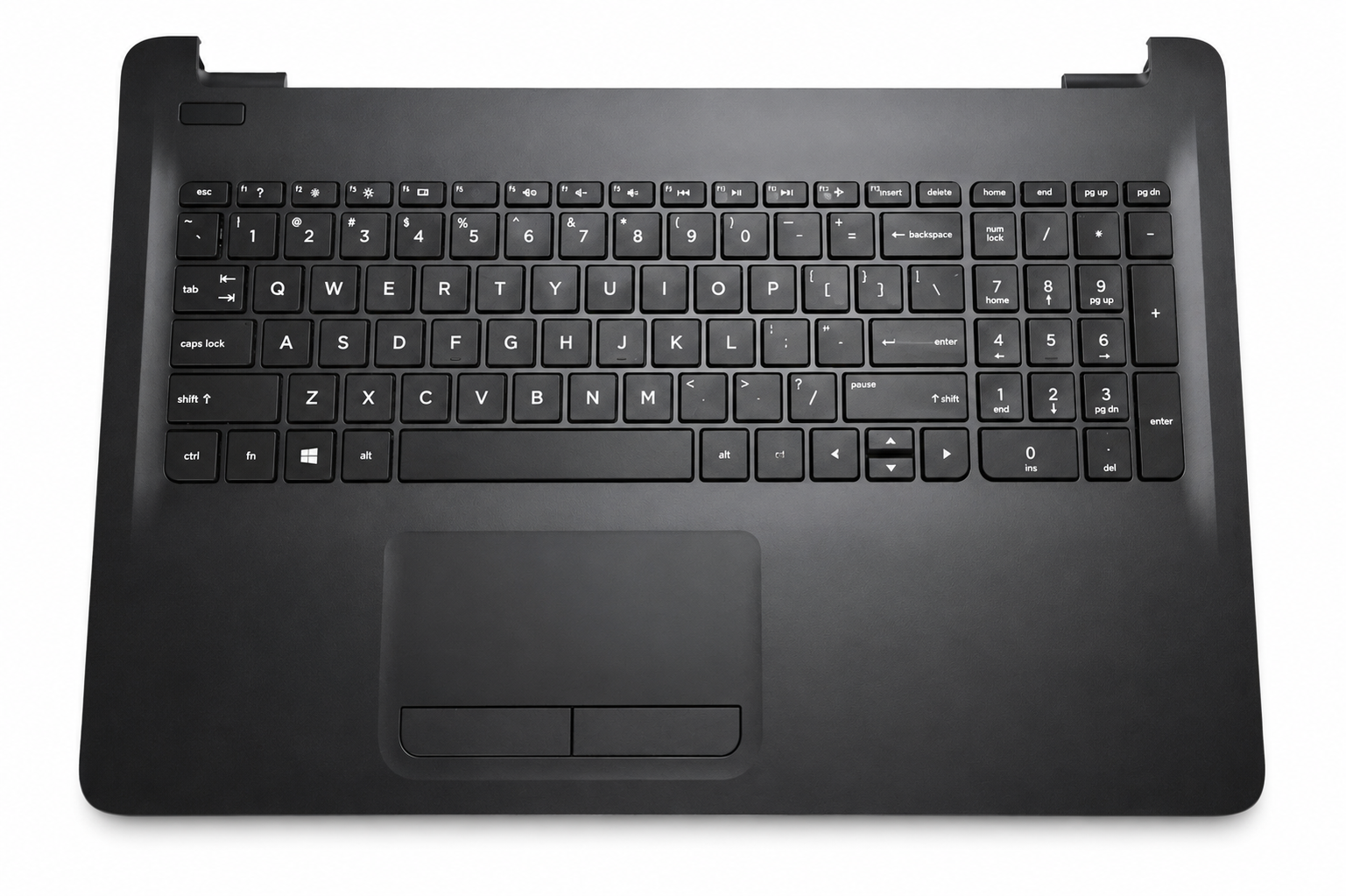 HP Pavilion 15-AC 15-AF 15-BA 250 G4 Laptop Palmrest with Keyboard and Touchpad Compatible Replacement 816794-001