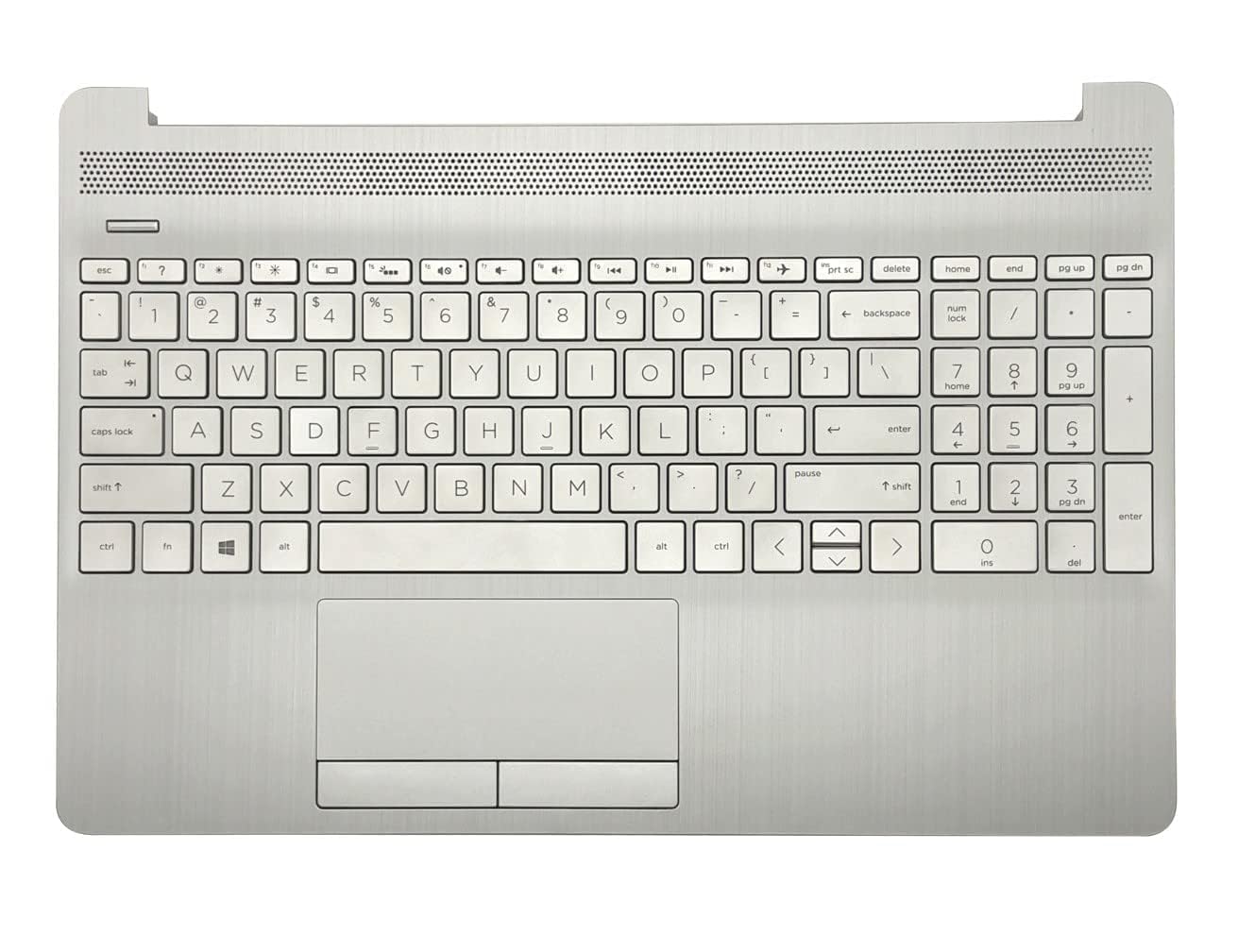 HP 15T-DW 15-DW 15S-DR 15S-DU Laptop Palmrest with Keyboard & Touchpad L52022-001 AP2H8000510