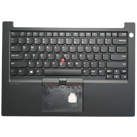 Lenovo ThinkPad E14 Gen 1 Laptop Palmrest Touchpad Keyboard Assembly Compatible Replacement Part 5M10Z27261 AP1D3000300