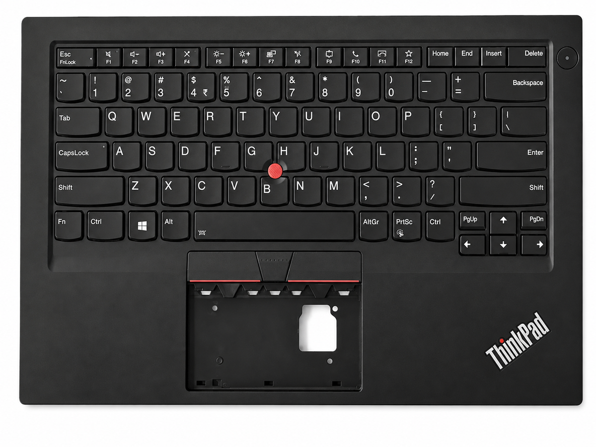 Compatible Replacement Laptop Palmrest with Keyboard and Touchpad for Lenovo ThinkPad E14 Gen 2, Gen 3 and Gen 4