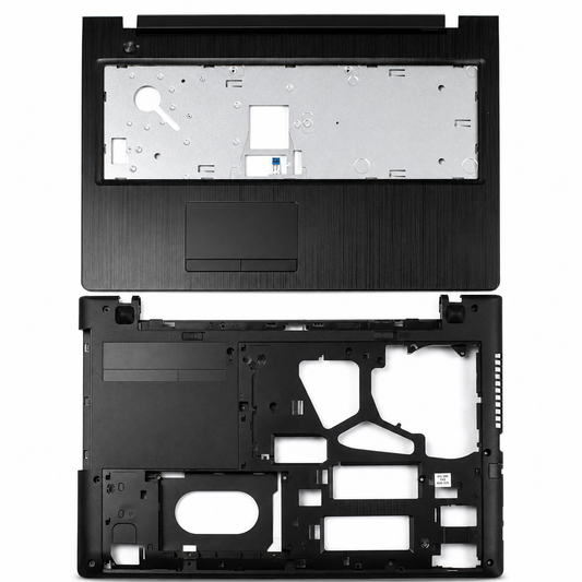 Lenovo G50-80 G50-70 G50-45 G50-30 Z50-70 Z50-75 Palmrest with Touchpad & Bottom Base Cover Black Compatible Replacement