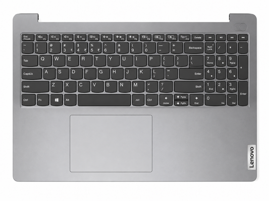 Lenovo IdeaPad 3-15ITL6 3-15ALC6 Laptop Palmrest with Keyboard & Touchpad Gray