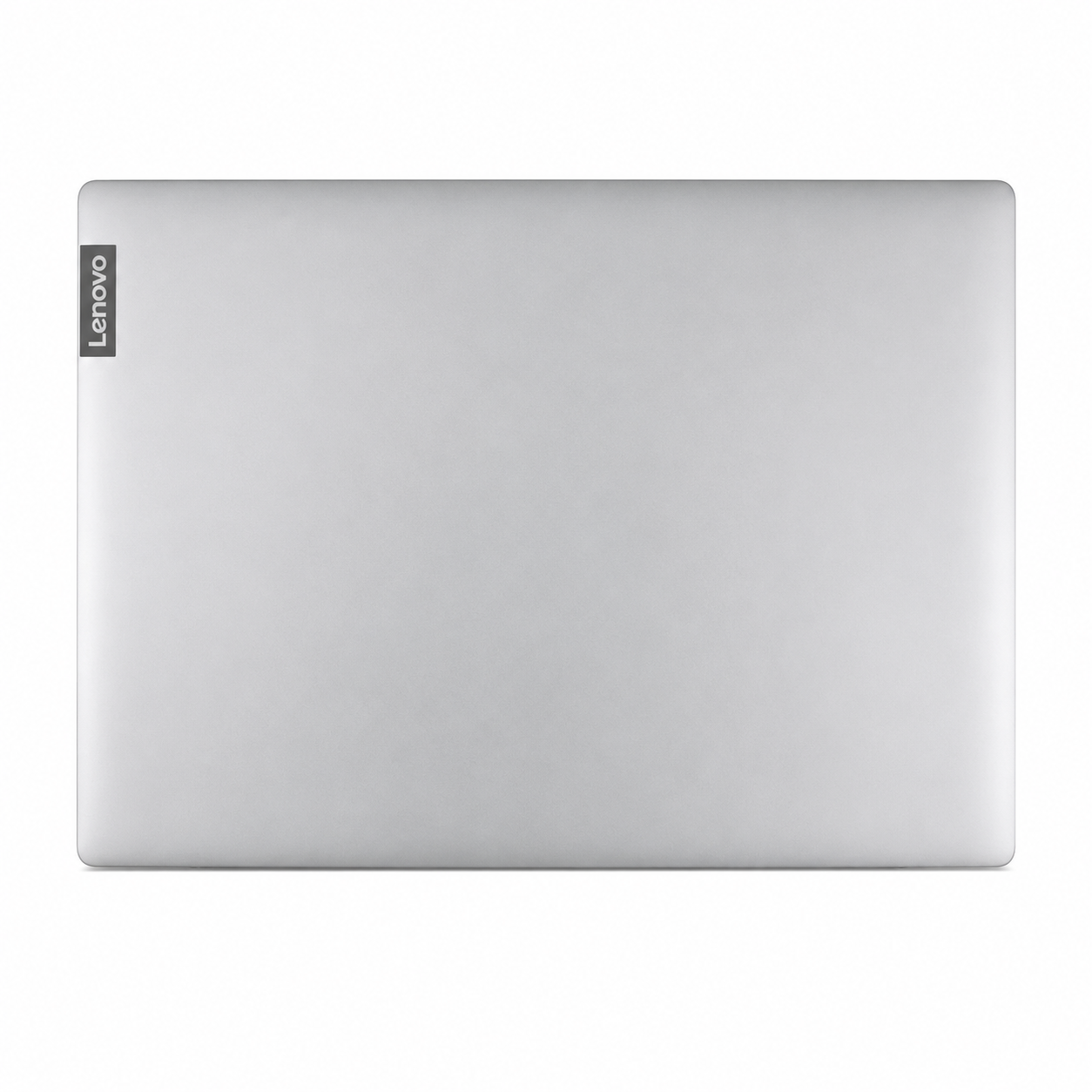 Lenovo IdeaPad S145-15, V15, and L340-15 laptop replacement kit showing gray LCD top back cover shell, black inner front display bezel, and left and right metal hinges.