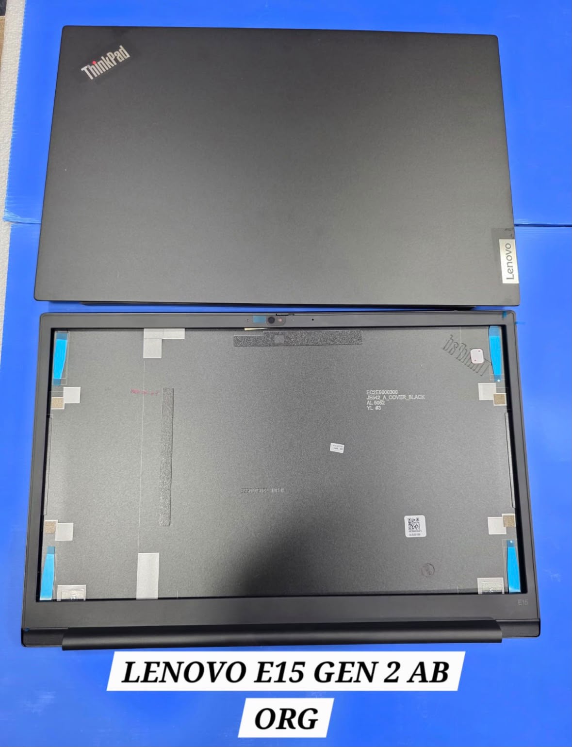 Lenovo Thinkpad E15 Gen 2 LCD Top Cover with Front Bezel Panel